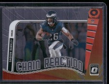 2024 Donruss Optic #4 Saquon Barkley Chain Reaction