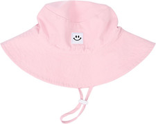 Baby Toddler Sun Hat,Kids Summer UPF 50 Foldable Beach Bucket Hat for Boys Girl