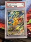 PSA 9 Pikachu 027 S & V Paldea Evolved ETB Promo Holo Pokémon TCG 2023