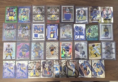 LOS ANGELES RAMS NFL LOT OF 95 CARDS ROOKIE/PATCH/COLOR STAFFORD,BENNETT,NACUA 