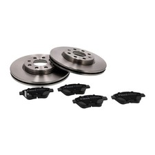 BREMSSCHEIBEN BELÄGE VORNE SATZ FÜR OPEL ADAM M13 CORSA D S07 BELÜFTET VAICO