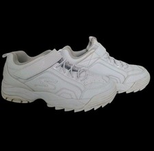 Scarpe da ginnastica Skechers stringate suola grossa stile Y2K bianche sneakers taglia 36 US 4