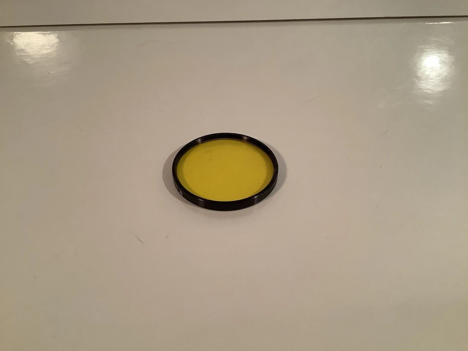 Tiffen Photar #8 Yellow 2 Series 6 Color Correction Photographic Filter - Good - Image 3 of 4