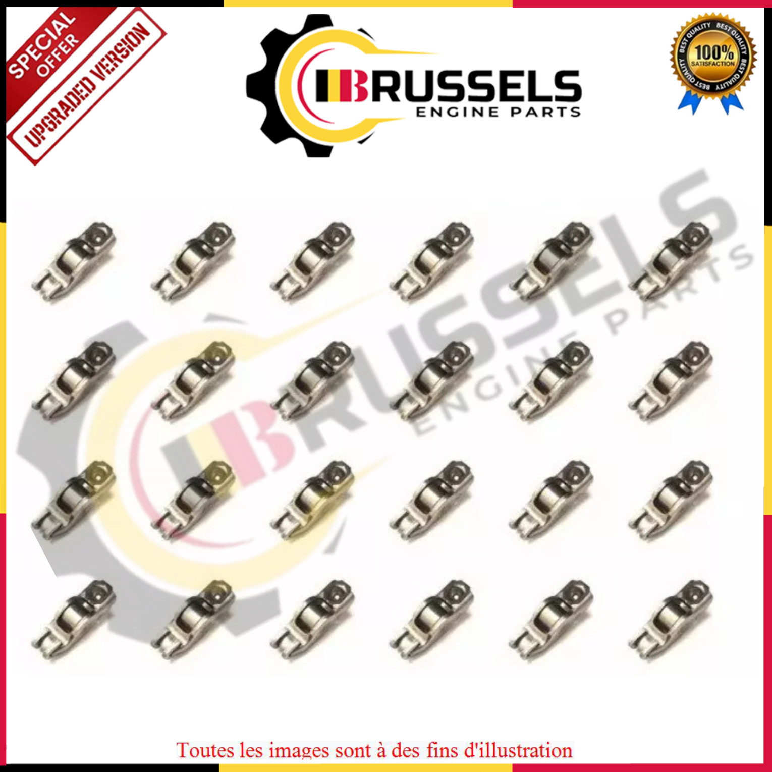 Culbuteurs Land Rover Range Rover 3.0 Diesel 306DT TDV6 - Pack de 24 pièces robustes en acier