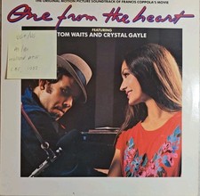 Tom Waits One From The Heart Vinyl Record VG+/VG+ CBS70215 1982