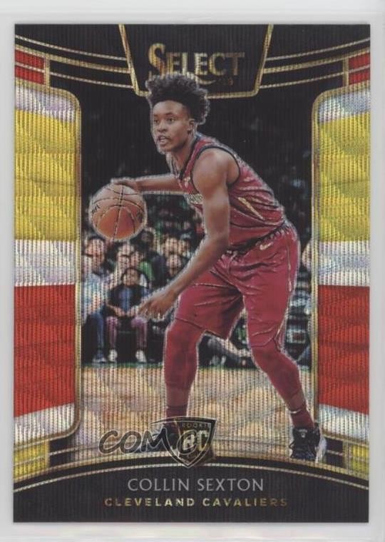 2018-19 Panini Select Concourse Tri-Color Prizm Collin Sexton #75 b8h