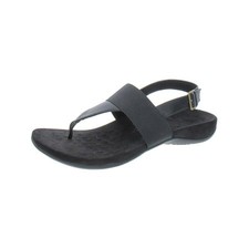 Vionic Women's Danita Slingback Thong Sandals - Faux Leather, Orthaheel Tech