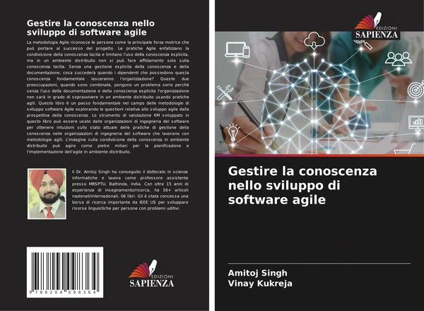 Amitoj Singh (U. A.) | Gestire La Conoscenza Nello Sviluppo Di Software Agile-image