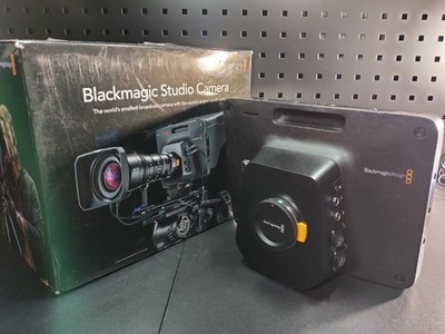 Blackmagic Design Studio Camera 1080p 60 Fps Broadcast Streaming Fibre SDI Tally