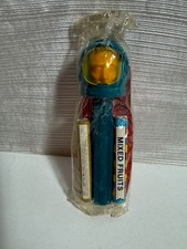Pez Astronaut NO FEET pat 3.9 Factory Sealed in bag Collectors Quality Condition