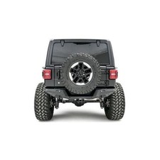 Fab Fours Jl18-y1851-1 Rear Bumper W Pre-drilled Sensor Holes - Black Steel New