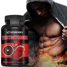 Testosterone 13000mg - Maca Tribulus Increase Energy Men's Health, Muscle Health