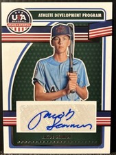 JACOB SEAMON 2023 Panini USA Baseball Stars & Stripes Blue #ADPS-JN Auto ⚾️