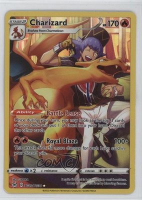 Full Art - Charizard Pokémon Sword & Shield Lost Origin Trainer Gallery #TG03