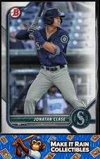 Jonatan Clase 2022 Bowman Draft #BD-30 Seattle Mariners Prospect