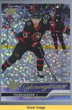 2023-24 Upper Deck Series 1 Young Guns Speckled Foil Tyler Kleven #235 READ 0kr0