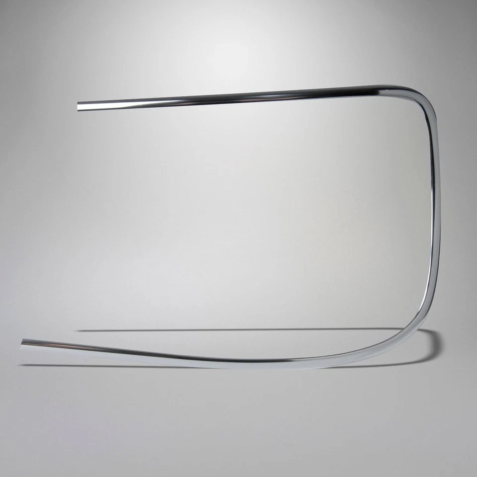 Moldura de aluminio para ventana trasera derecha para VW Karmann Ghia 1966-74 sedán/cupé Foto 2 de 2