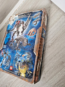 LEGO Bionicle Maxilos & Spinax 8924 Mahri Nui Titan Warriors Box Instructions
