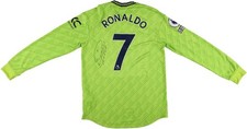 2022 Cristiano Ronaldo Manchester United Match Game Used & Signed Jersey W/ LOAs
