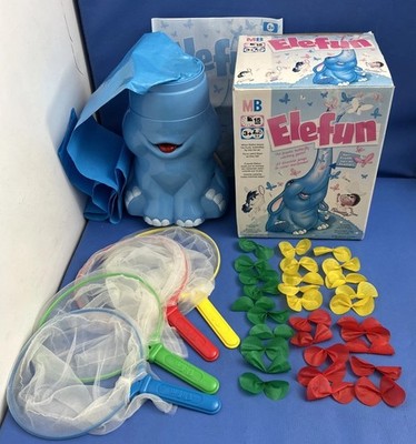 Vintage MB Games Elefun Butterfly Game With Manual - Complete Working ...