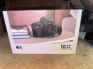 Camera 4K Video 10X 64mp Optical Zoom flash usb