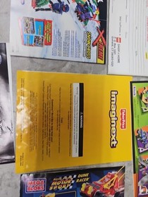 Lot Of Manuals Lego 8759 K'nex 11036 Mega Blocs 9816 9167 9708 Imaginext 81837 
