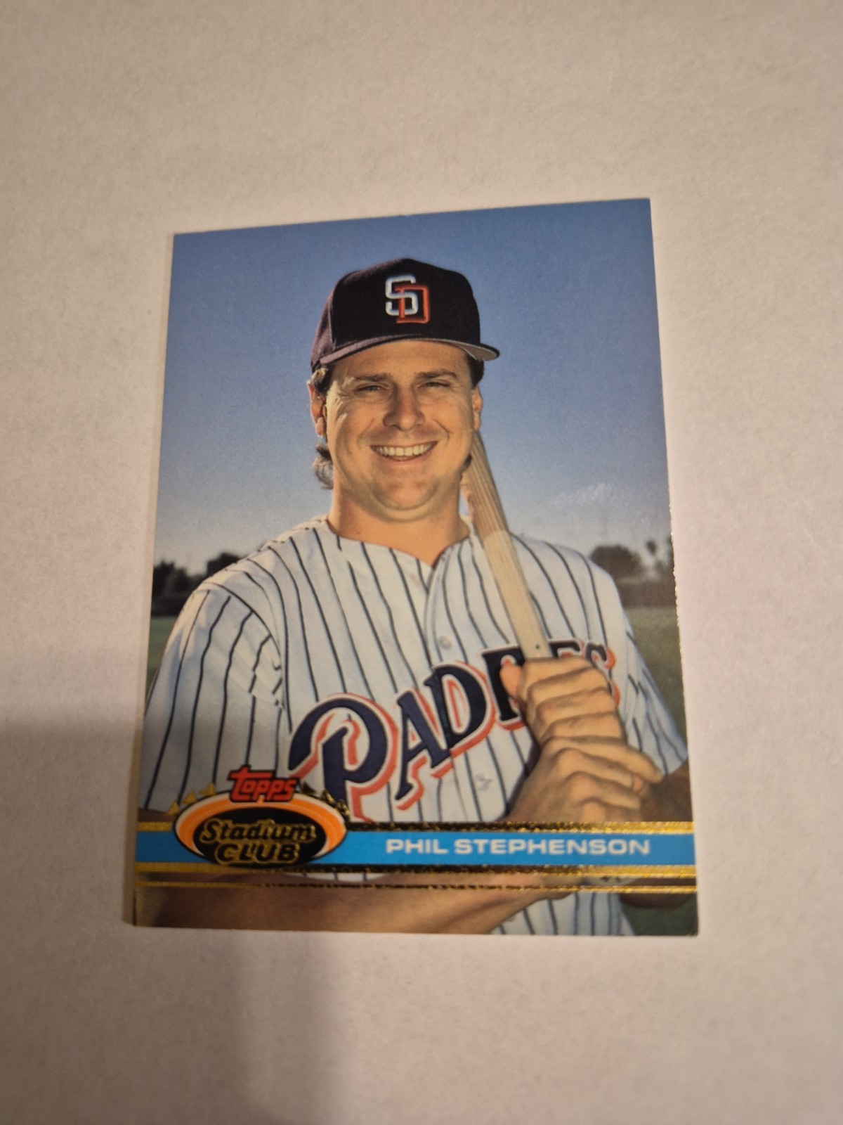 PHIL STEPHENSON 1991 TOPPS STADIUM CLUB #420 FREE SHIPPING