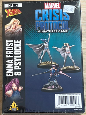 Emma Frost and Psylocke - Marvel Crisis Protocol