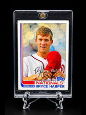Bryce Harper RARE ROOKIE RC INVESTMENT CARD SSP TOPPS PHILLIES MVP HOF MINT. rookie card picture