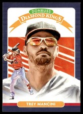 2020 Donruss Diamond Kings Trey Mancini Baltimore Orioles #17