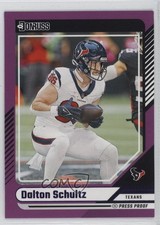 2024 Panini Donruss Purple Press Proof Dalton Schultz #124 0c4
