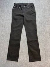 Vizcaino Premium Denim Women’s Size 4 Black Straight Leg Jeans Made in USA