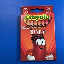 Crayola Crayon - Red Hot Color Pack - 8 Unique Red Colors 2013
