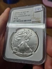 2011 1 oz Silver American Eagle MS-70 NGC 25th Anniversary