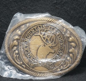 Rocky Mountain Elk Foundation Belt Buckle for sale | eBay display picture 2