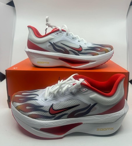Men's 10.5 - Nike Zoom Fly 6 'Ekiden Pack' HQ3498-100 White/Habanero Red Black
