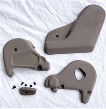 96-00 Toyota Tacoma Driver Front Seat 6040 Track Rails Plastic Trim Tan Left 96-00 Toyota Tacoma Driver Front Seat 6040 Track Rails Plastic Trim Tan Left