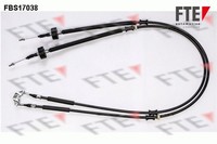 Bremsseil Seilzug Feststellbremse FTE 9250429 FüR Opel Zafira GroßRaumlimousine