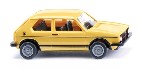 Volkswagen Golf I GTI Wiking 4505 escala HO 1976 amarillo, negro | Condition: New