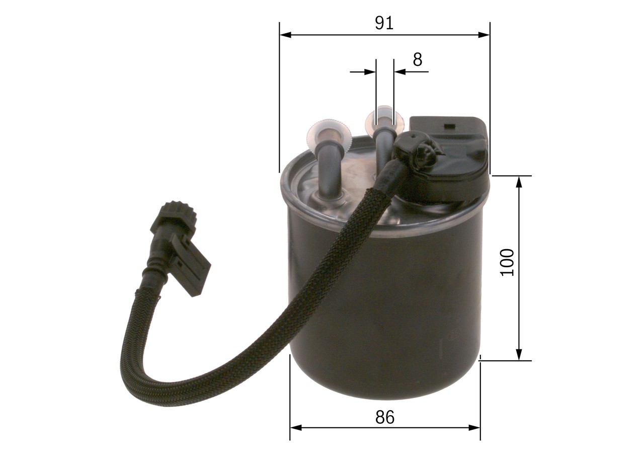 Fits BOSCH F 026 402 841 WIRED FILTER   ⭐UK Stock⭐