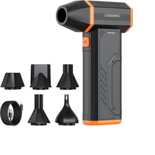 Electric Air Duster Rechargeable Brushless Motor 110000RPM Cordless 3-Gear Fan