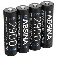 4Er Multipack Absina Mignon (Aa)-Akku Nimh 1.2 V 4 St.