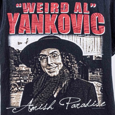 Weird Al Yankovic Amish Paradise Shirt Small 2010 Music Parody Funny Graphic
