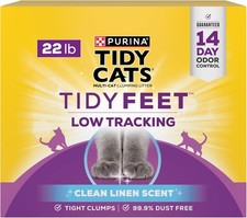Purina Tidy Cats Tidy Feet Clumping Low Tracking Cat Litter With Odor Control 