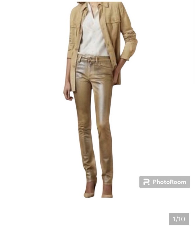 Ralph Lauren Purple Label Spring/Summer 2017 Metallic Runway Collection Pants