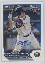 2023 Topps Pro Debut Auto Nick Biddison #PD-176 Auto 16ut
