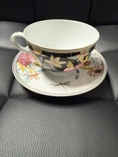 Grace Teaware Beautiful Unique Fine Porcelain Cup & Saucer