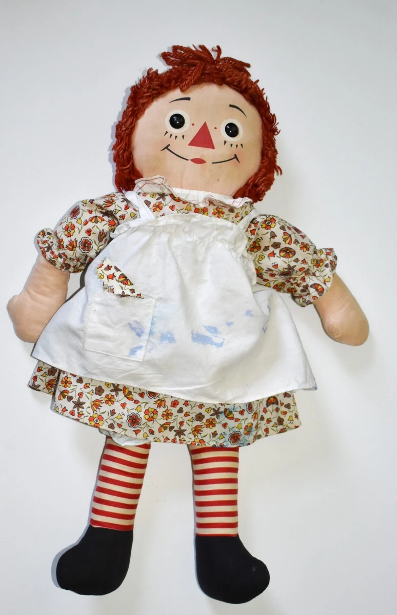 USA VTG ラガディ・アン＆アンディ ダストボックス 1970s Raggedy Ann Music Box In Contemporary Raggedy Ann & Andy (1970-Now