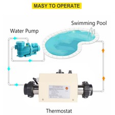 Swimming Pool Heater SPA Electric Water Heate...