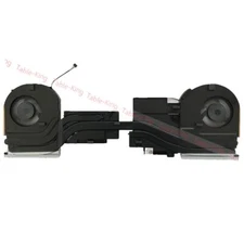 CPU GPU Fan Set for Dell Precsion 7760 M7760 0F5PP9 F5PP9 0KPYYT 0X7RP6 ND85C34